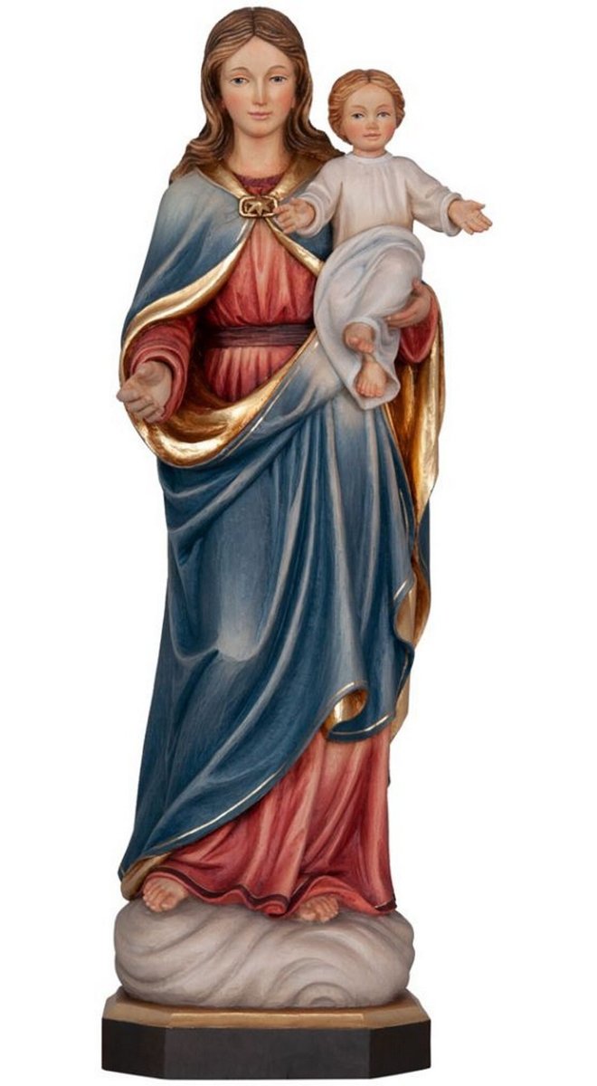 Statue de Notre Dame tenant l'Enfant Jésus